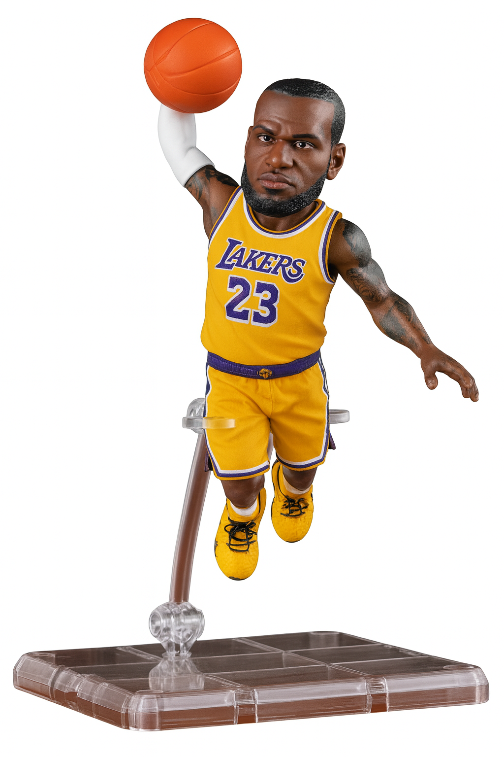 King Lebron Mini Statue
